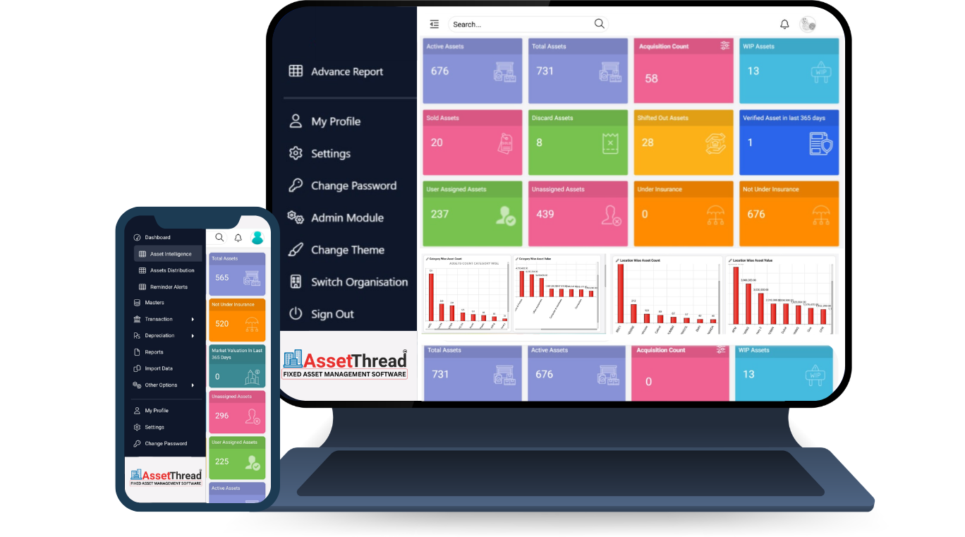 Asset Thread's Fixed Asset Tracking System